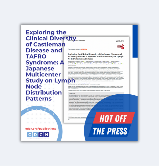 Exploring the Clinical Diversity of Castleman Disease and TAFRO Syndrome: A Japanese Multicenter Study on Lymph Node Distribution Patterns